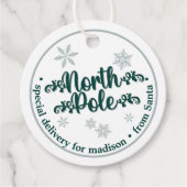 北極特別配達クリスマスプレゼント フェイバータグ (正面)