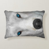 北極狼 アクセントクッション (正面)