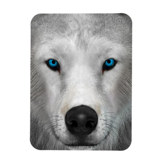 北極狼 マグネット (縦)
