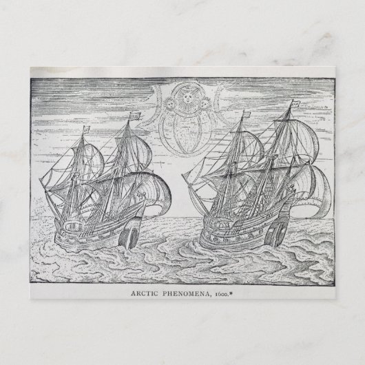 北極現象 ポストカード (正面)