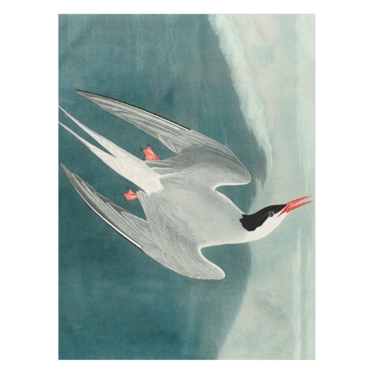 北極産のオードボンバード野生生物絵画の テーブルクロス (正面)