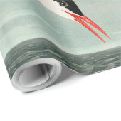 北極産のオードボンバード野生生物絵画の ラッピングペーパー (ロールコーナー)