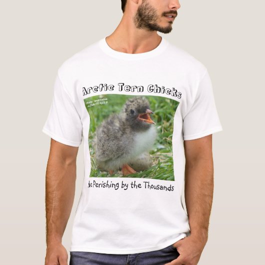 北極産のニシコがRoseWritesによって絶滅 Tシャツ (正面)
