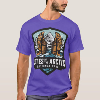 北極疑問に思国公園Tのアラスカス門 Tシャツ