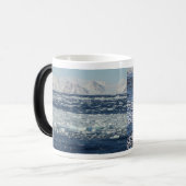 北極白くま、北極風邪 モーフィングマグカップ (正面左)