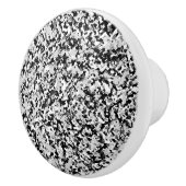 北極白グレーブラック迷彩柄迷彩模様 セラミックノブ (右)