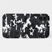 北極白ハイライトカモフラージュ Case-Mate iPhoneケース (裏面(横))