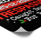 北極矯正の家族のクリスマス ポスター (角)