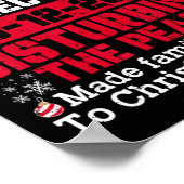 北極矯正不穏な平和ファミリーCh ポスター (角)