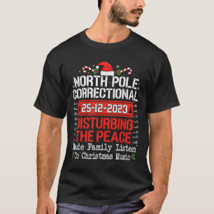北極矯正不穏な平和ファミリーCh Tシャツ