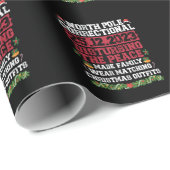 北極矯正不穏な平和家族 ラッピングペーパー (ロールコーナー)