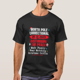 北極矯正不穏な平和衣服Matc Tシャツ