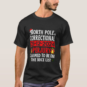 北極矯正偽証2024マッチングファミ Tシャツ