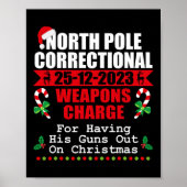 北極矯正兵器が彼の銃を撃つ ポスター (正面)