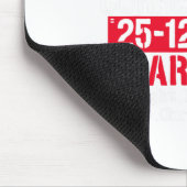 北極矯正放火ファミリーのマッチングChri マウスパッド (コーナー)