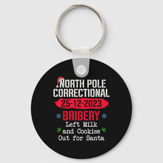 北極矯正贈収賄離れ乳クッキー キーホルダー (正面)