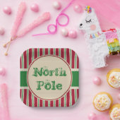 北極紙プレート ペーパープレート (パーティー)