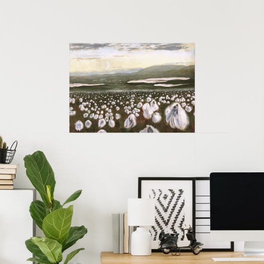 北極綿畑 ポスター (ホームオフィス)