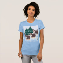 北極美しい冬のウーフで茶色のハスキー