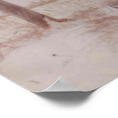 北極肉乾燥ラック、古いPt。レイビレッジフォト ポスター (角)