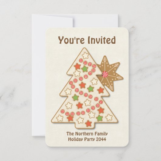 北極菓子 招待状 (正面)