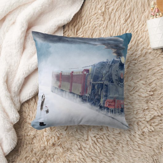 北極表現して下さい -- クリスマスの装飾用クッション クッション (ブランケット)