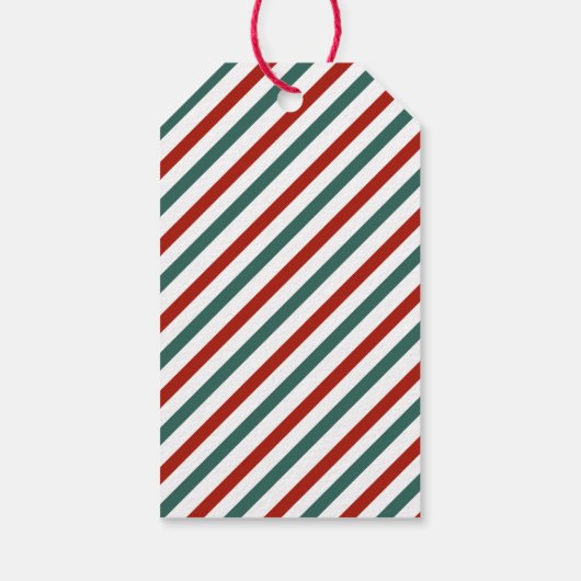 北極表現のクリスマス航空便パーソナライズされた ギフトタグ (裏面)