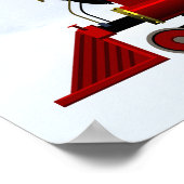 北極表現クリスマスポスター ポスター (角)