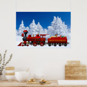 北極表現クリスマスポスター ポスター (キッチン)