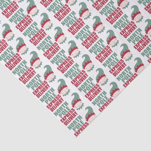 北極表現配信パーソナライズされた小妖精や小人 薄葉紙 (詳細)