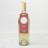 北極表現 | サンタシール | おもしろい ボトルネックタグ (ボトル)