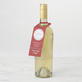 北極表現 | サンタシール | おもしろい ボトルネックタグ (アングル)