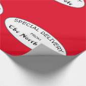 北極赤からの特別配達 ラッピングペーパー (角)