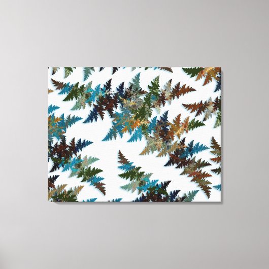 北極迷彩 キャンバスプリント (正面)