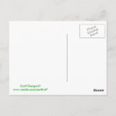 北極退職葉書 ポストカード (裏面)