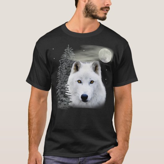 北極雪狼 Tシャツ (正面)