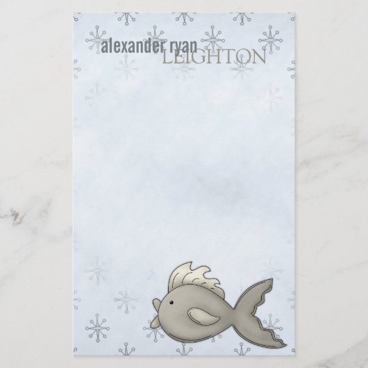 北極魚 • 文房具 便箋 (正面)
