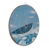 北極鯨 ダーツボード (正面左)