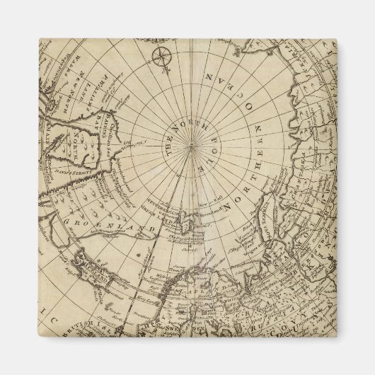 北極2 マグネット (正面)