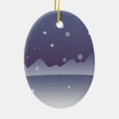 北極 セラミックオーナメント (裏面)