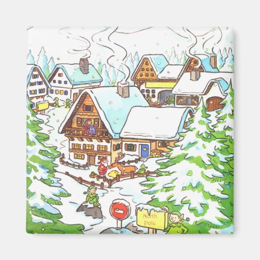 北極 マグネット (正面)