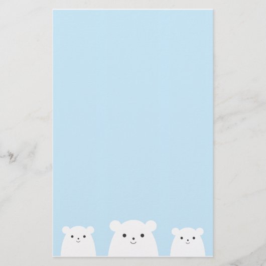 北極 便箋 (正面)