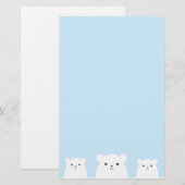 北極 便箋 (正面/裏面)