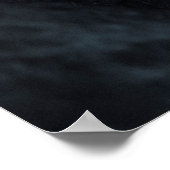 北極(白)オオカミ ポスター (角)