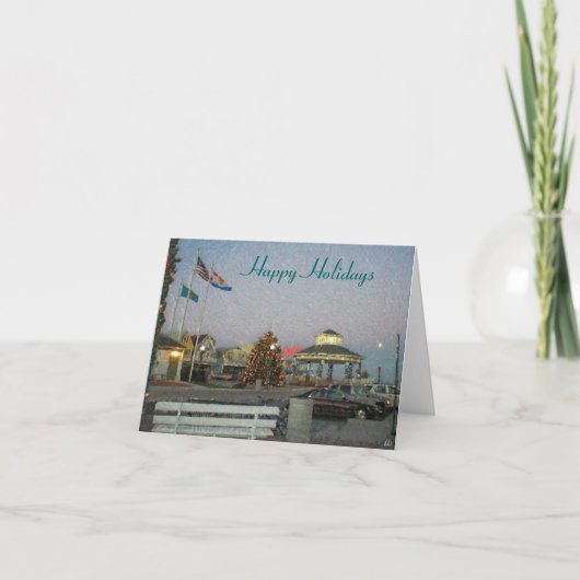 北極rehoboth、幸せな休日、Rehoboth Ave。 禁止 シーズンカード (正面)