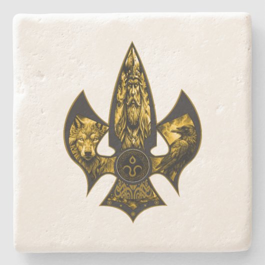 北槍 ストーンコースター (正面)