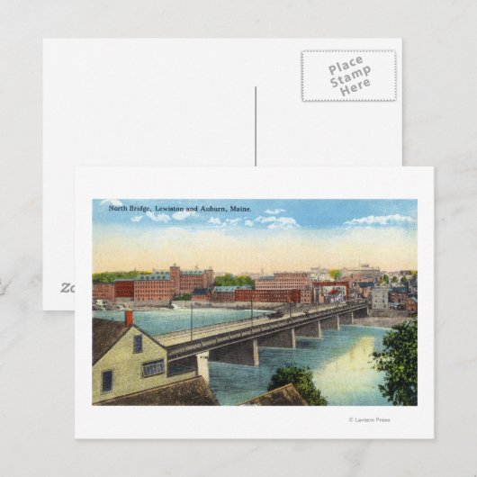 北橋の眺め ポストカード (正面/裏面)