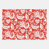 北欧お洒落のクリスマス ラッピングペーパーシート (正面2)