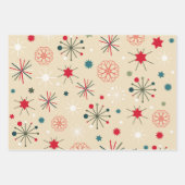 北欧お洒落クリスマスオーナメント ラッピングペーパーシート (正面3)