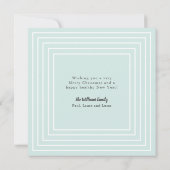 北欧お洒落格言メリークリスマスカード (裏面)